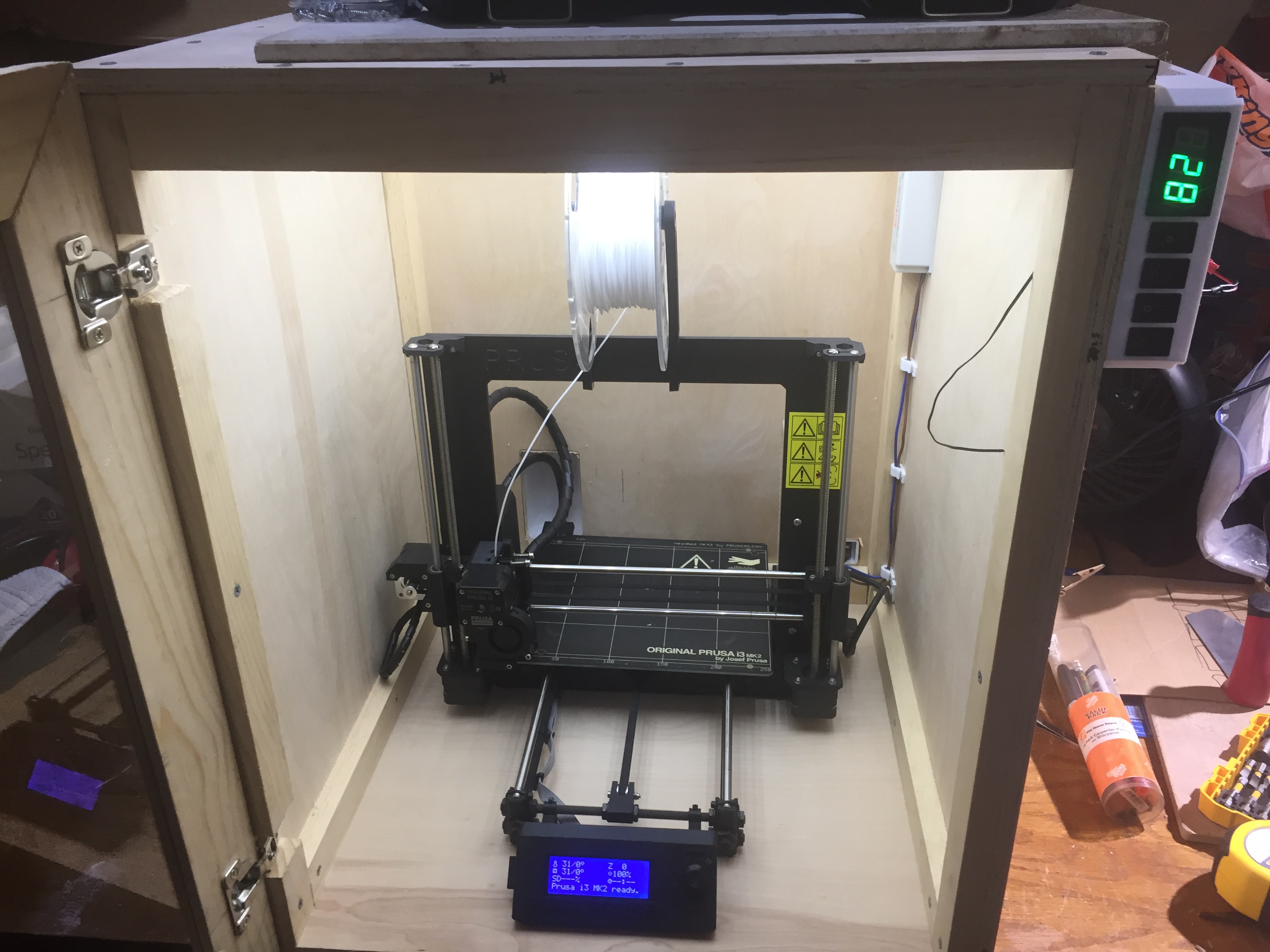 Prusa i3 3D Printer Enclosure