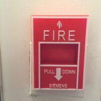 Fire Alarm Pull Light Switch Cover